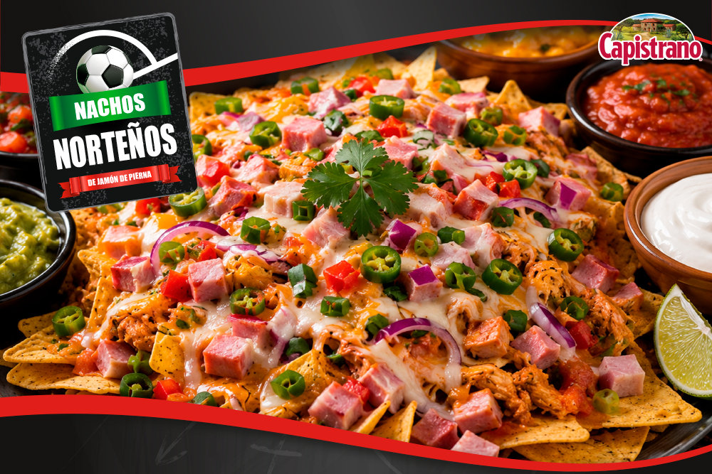 Nachos Norteños de Jamón de Pierna