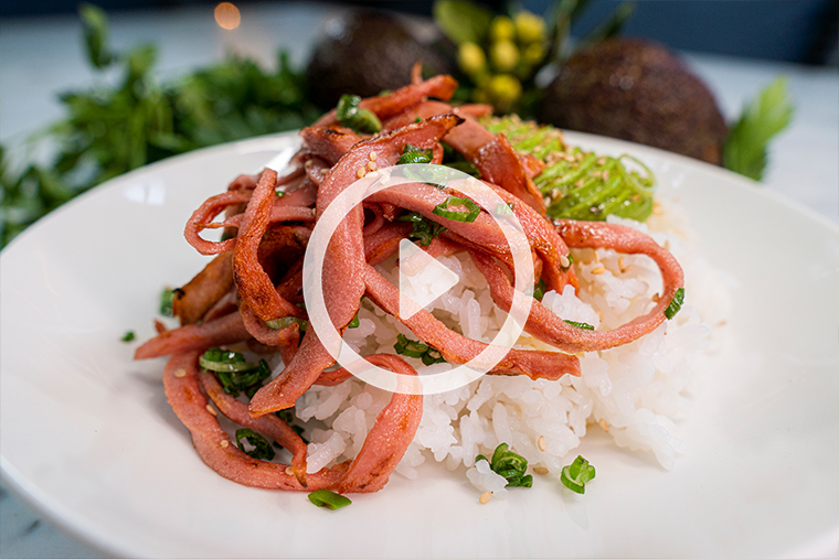 Rice with Sausage and Vinaigrette