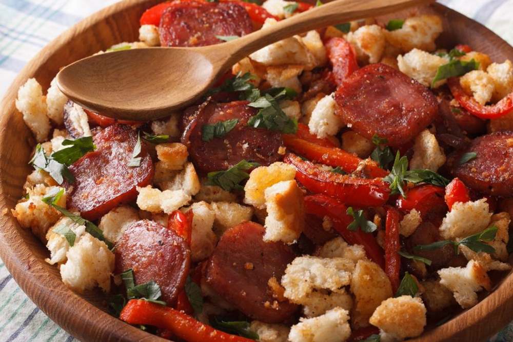 Almond Beef With Chorizo