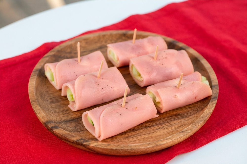 Rollitos Express de Jamón de Pavo 