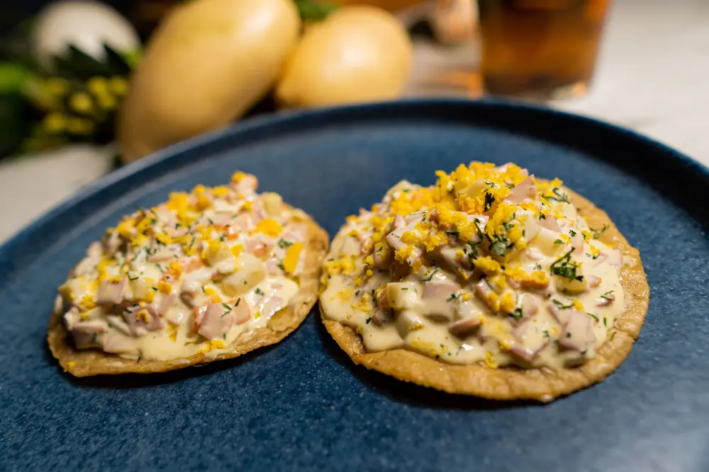 Tostada de Ensaladilla Rusa